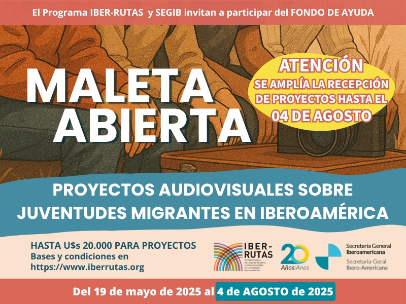 Fondo de Ayuda "Maleta Abierta 2025"